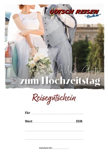 Alles Gute zum Hochzeitstag